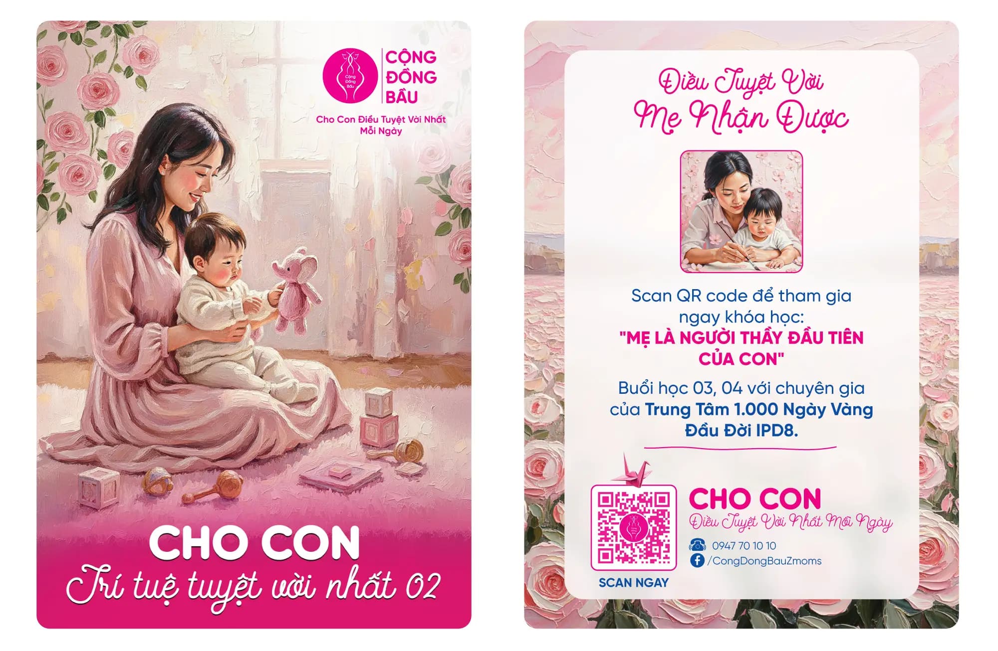 CHO CON NGƯỜI MẸ KHOA HỌC NHẤT